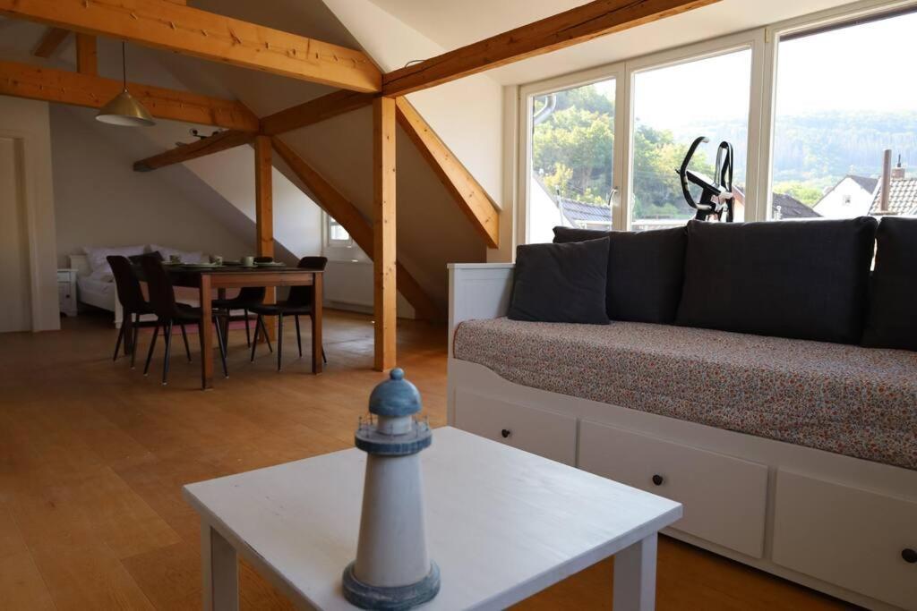 Ferienwohnung Heimbach Burgblick Exterior foto